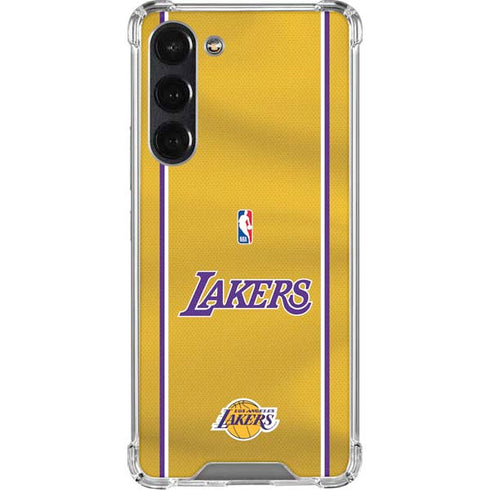 NBA Los Angeles Lakers Jersey Galaxy S23 FE Clear Case